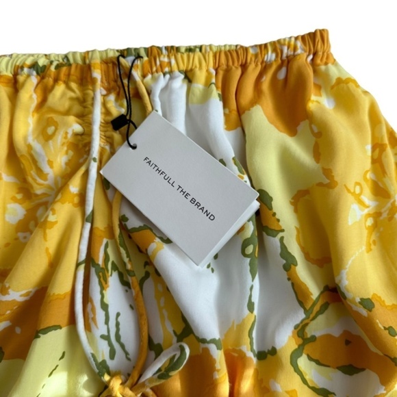 FAITHFULL THE BRAND|Womens 6 Asturias Midi Dress Loretta Floral Print Halter NEW - Picture 8 of 16